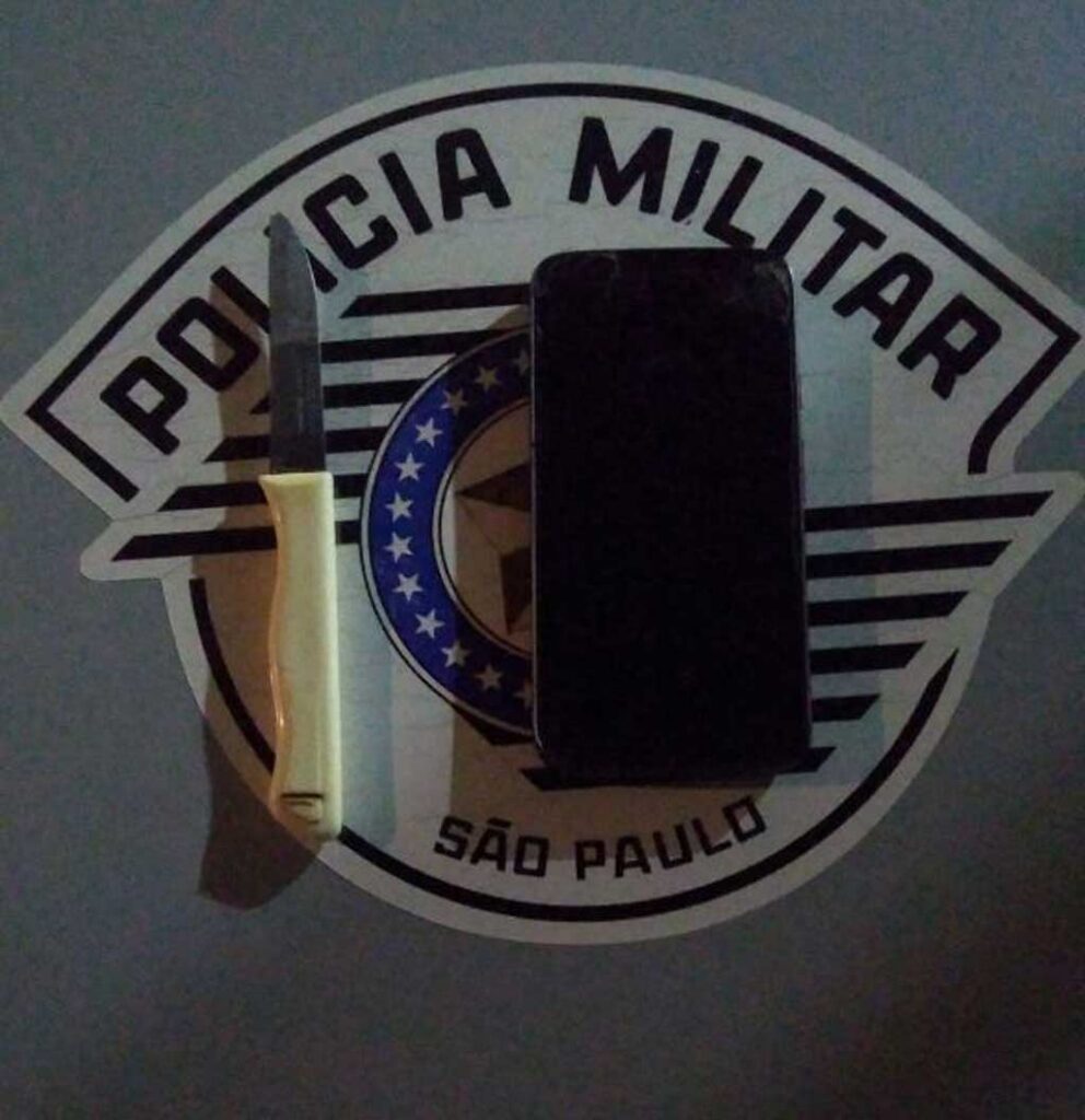 Homem é preso após roubar grávida com ameaças e uso de faca em Taboão da Serra