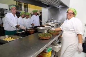 Aula de gastronomia (Ilustração) / Governo do Estado de São Paulo