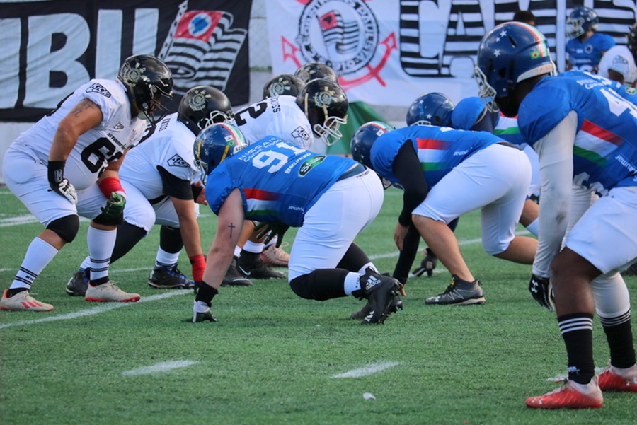 BRASILEIRÃO FUTEBOL AMERICANO - WILDCARD - PARANÁ HP 55 x 45 CORINTHIANS  STEAMROLLERS 