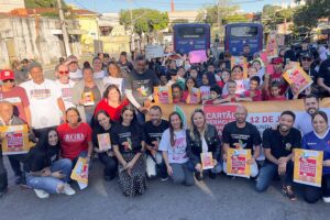 Taboão da Serra reforça combate ao trabalho infantil com caminhada e mobilização pelas ruas da cidade