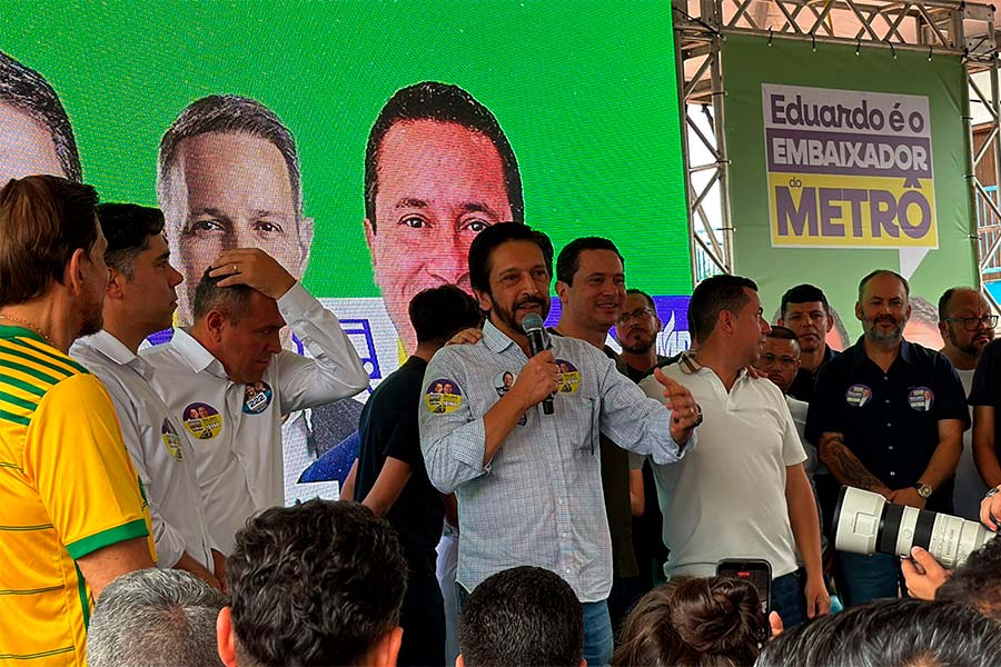 Ao lado de Ricardo Nunes, Eduardo Nóbrega lança campanha à reeleição em Itapecerica da Serra e aposta em fortalecimento regional
